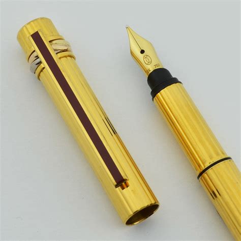 must de cartier pen|must de cartier fountain pen.